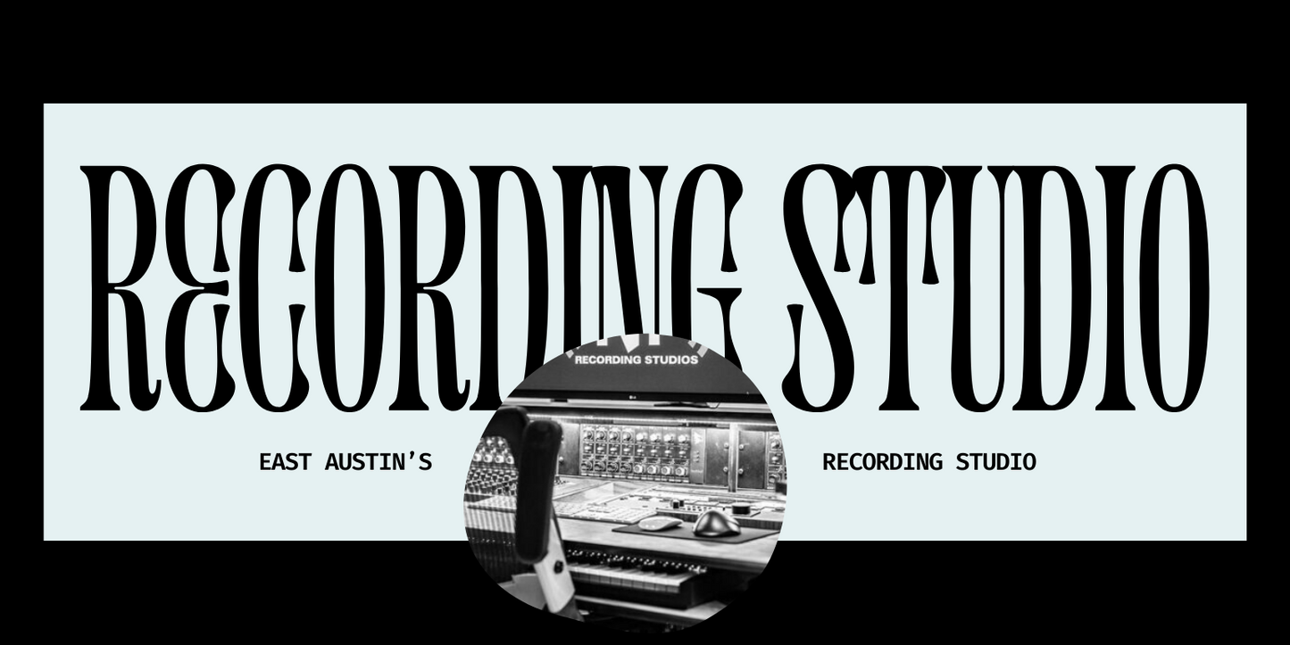 RECORDING: FULL BAND PACKAGE